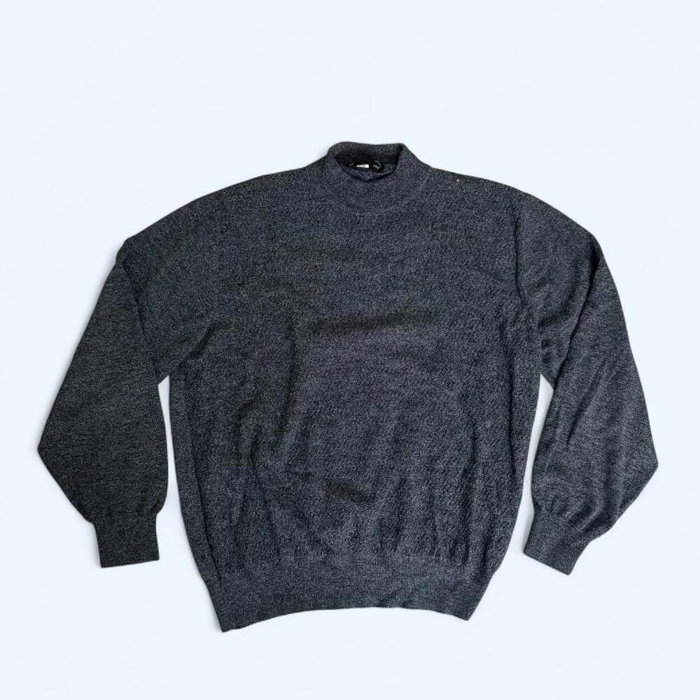 Mondo di Marco Made in Italy Mock Neck Knit Sweater